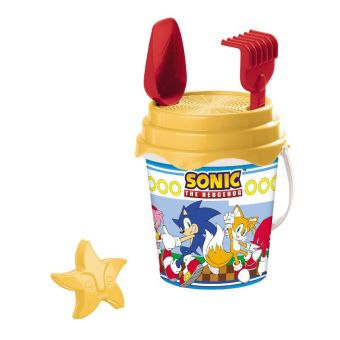 Sonic the Hedgehog Bøtte m/ spade, sil, rive og form