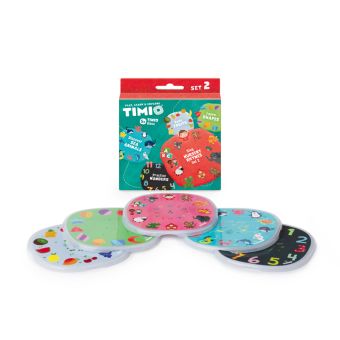 TIMIO CD Disc Sett 2 - Tall, barnesanger, havdyr, former og frukt