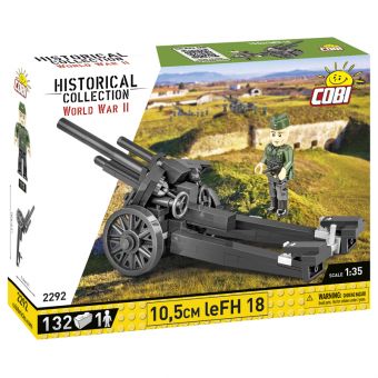 COBI Historical Collection WWII -  leFH 18 132 deler