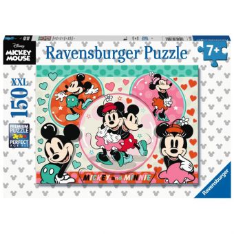 Ravensburger Puslespill 150XXL Brikker - Disney Dream Couple Mickey & Minnie