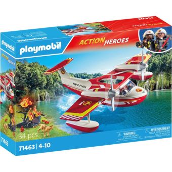 Playmobil Action Heroes 34 Deler - Sjøfly med slukkefunksjon 71463