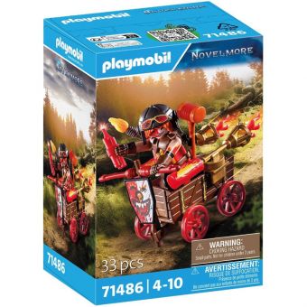 Playmobil Novelmore 33 Deler - Kahboom's racervogn 71486