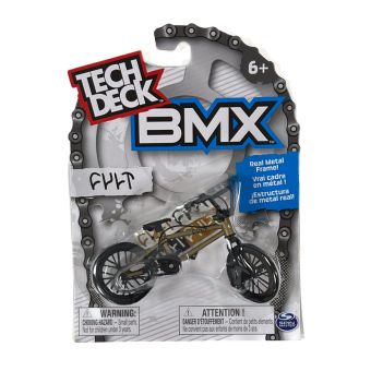 Tech Deck BMX Sykkel - Cult (gull)