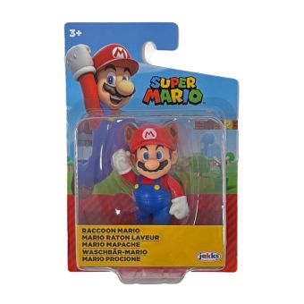 Nintendo Super Mario Figur 6,5cm - Raccoon Mario