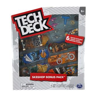 Tech Deck Sk8Shop Bonus 6-Pakning - Flip
