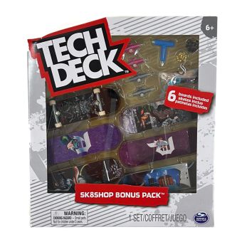 Tech Deck Sk8Shop Bonus 6-Pakning - Primitive