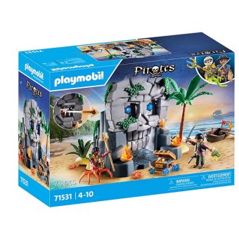 Playmobil Pirates 73 Deler - Skalle- Øya 71531