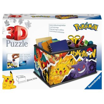 Ravesburger 3D Puslespill 216 Brikker - Pokémon Oppbevaringsboks