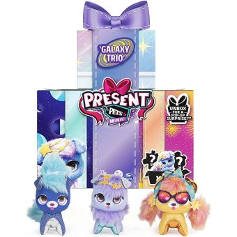 Present Pets Minis Figurer 3-pakning - Galaxy Trio