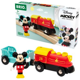BRIO Disney Mickey and Friends - Mikke Mus Batteridrevet Tog