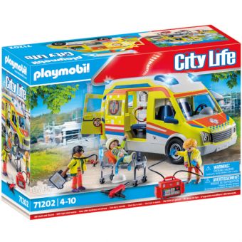 Playmobil City Life - Ambulanse med lys og lyd 71202