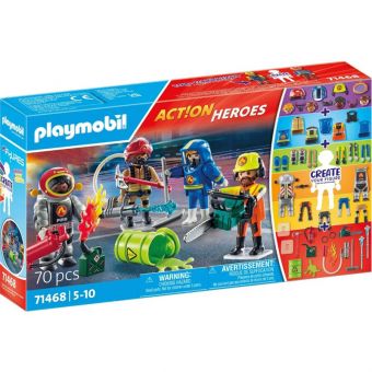 Playmobil Action Heroes 70 Deler - Mine figurer: Brannredning 71468