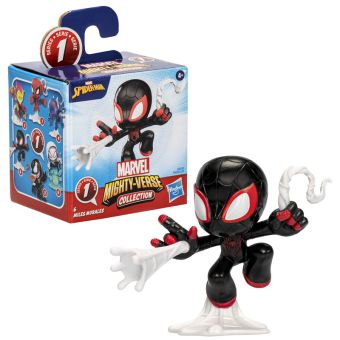 Marvel Spider-Man Mighty-Verse S1 Collection Figur 6cm - Miles Morales