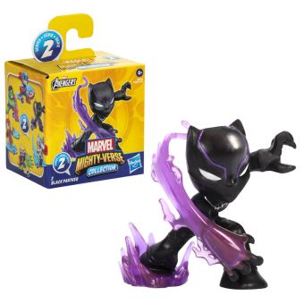 Marvel Avengers Mighty-Verse S2 Collection Figur 6cm - Black Panther