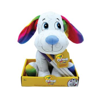 Crayola Colour Me Plysjbamse 23cm - Hund