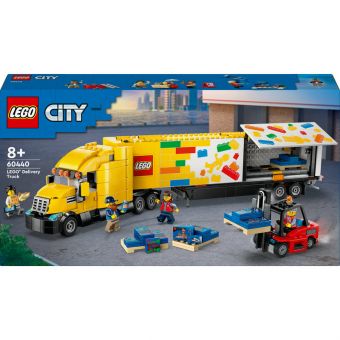 LEGO City - Gul semitrailer 60440