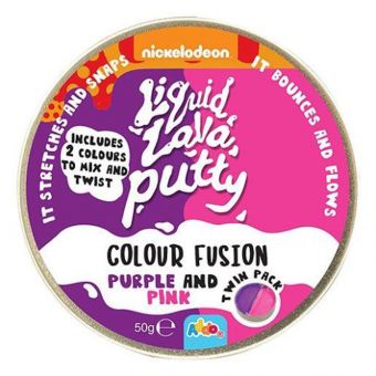 Liquid Lava Putty Colour Fusion - Lilla og rosa