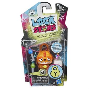 LOCK STARS - Orange Dinosaur