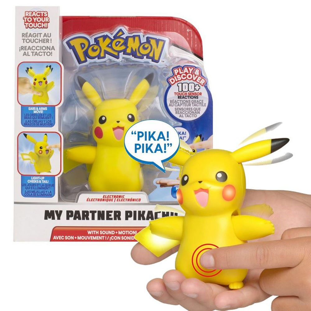 Pokémon Électronique et interactif My Partner Pikachu 